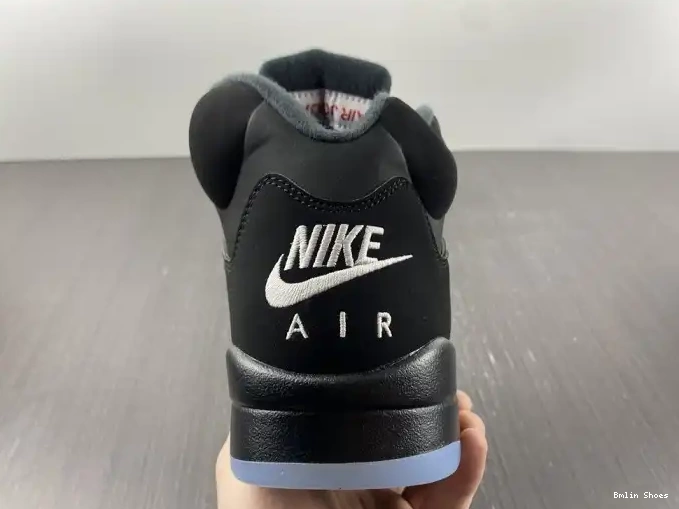 Bmlin Shoes Retro 845035-003 Jordan Metallic 5 (2016) Black 0607